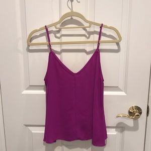 Purple tank top